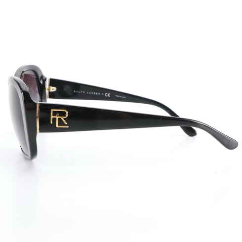 Ralph Lauren RL 8144 Women's Sunglasses - Shiny Dark Havana Frame with Brown Gradient Lenses