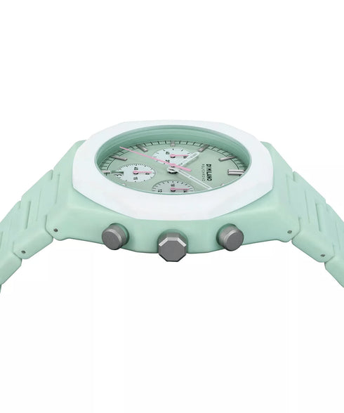 D1 MILANOD1 Milano PHBJ02 Polychrono Green Blast Watch – 40.5mm, Mint Dial, UnisexWATCHESEcecile