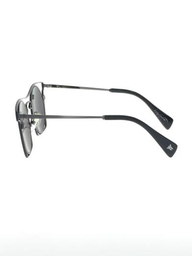 YOHJI YAMAMOTOYohji Yamamoto YY7005 004 Unisex Sunglasses - Matte Black Frame, Gold Mirrored LensesEYEWEAREcecile