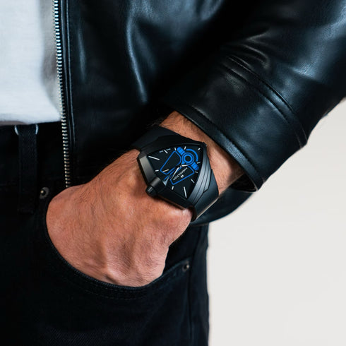 Hamilton Ventura XXL Bright Dune Limited Edition H24614330 - 52mm schwarz PVD-Edelstahl, schwarzes Zifferblatt