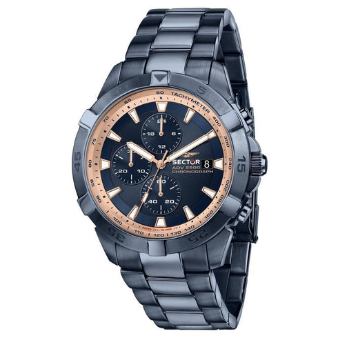 SECTORSector ADV2500 Chronograph R3273643007 – Blue Dial, Steel Bracelet, 43mmWATCHESEcecile