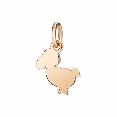 DODODoDo Junior Charm DMC4014JUN30DB09R – 9K Rose Gold with 0.01 ct White Diamond, 30th Anniversary EditionJEWELRYEcecile