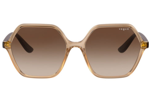 VOGUEVogue VO5361S Women's Sunglasses – 55mm Hexagonal Frame, Gradient Lenses, Multiple Color OptionsEYEWEAREcecile