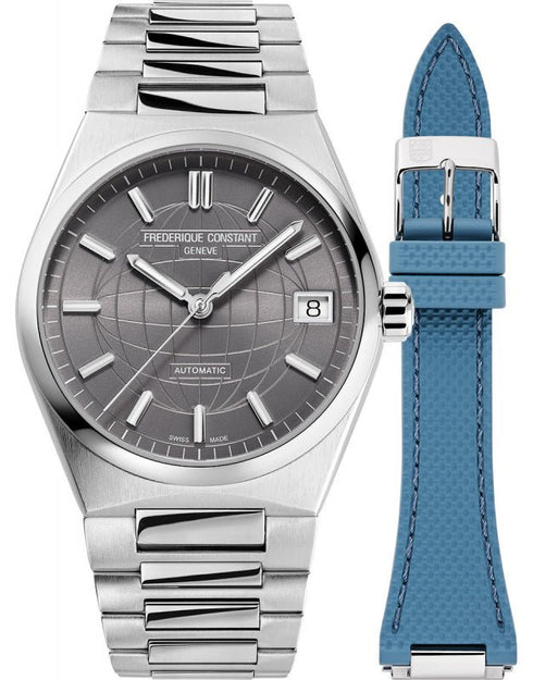 FREDERIQUE CONSTANTFrederique Constant Highlife Ladies Automatic FC - 303LG2NH6B - 34mm Stainless Steel, Grey DialWATCHESEcecile