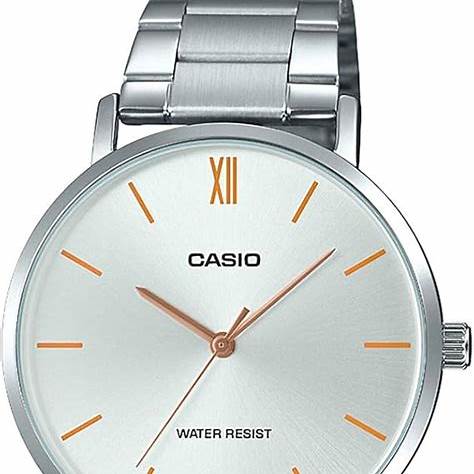 CASIO & VINTAGECasio MTP - VT01D - 7BUDF Men's Stainless Steel Watch – Silver DialWATCHESEcecile