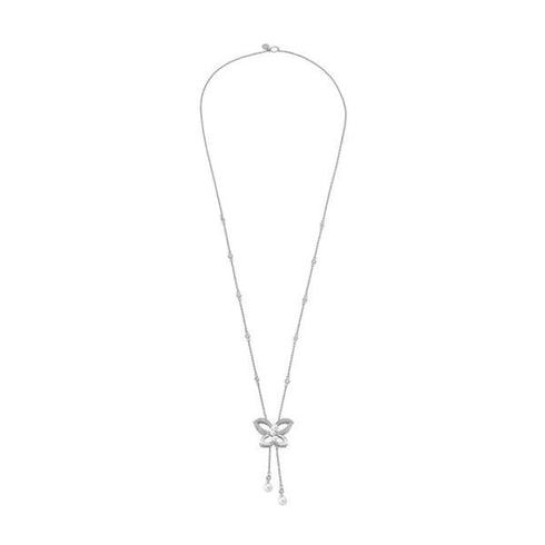 Majorica Mariposa Necklace 16137.01.2.000.010.1 – 925 Silver, White Pearls, Zirconia
