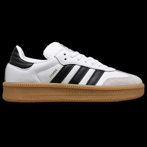 Adidas Samba PLATFORM Blanc Noir Homme