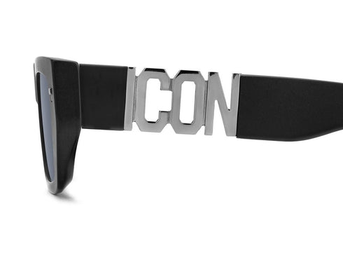 DSQUARED2Dsquared2 ICON 0011/S Sunglasses – Black Frame, Grey Gradient Lenses, 54mmEYEWEAREcecile