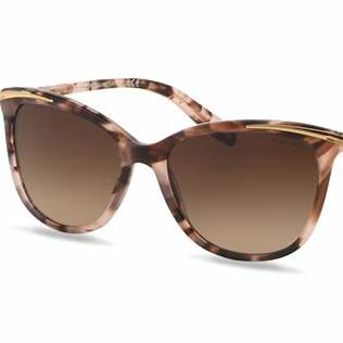 RALPH LAURENRalph by Ralph Lauren RA5203 1463/13 Women's Sunglasses - Shiny Pink Tortoise & Gold Frame with Gradient Brown LensesEYEWEAREcecile