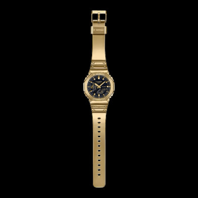 CASIO G - SHOCKCasio G - Shock GM - 2100YMG - 9AER Men's Watch – 44.4mm Gold Stainless Steel Bezel, Octagonal Case, Analog - Digital Display, Tough Silicone Strap, 200M Water ResistanceWATCHESEcecile