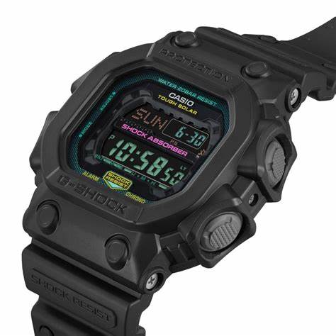 CASIO G - SHOCKCasio G - SHOCK GX - 56MF - 1ER Men's Watch - 54mm, Black Resin Case with Fluorescent AccentsWATCHESEcecile
