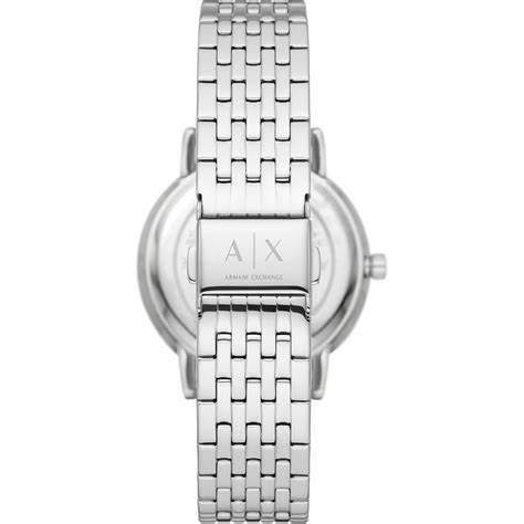 Armani Exchange AX5578 Women's Lola Silver-Tone Stainless Steel Watch