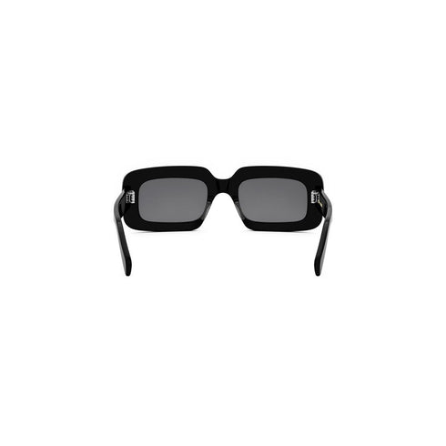 CELINECeline CL40313U Triomphe Rectangle Sunglasses – 53 mm Black Acetate FrameEYEWEAREcecile