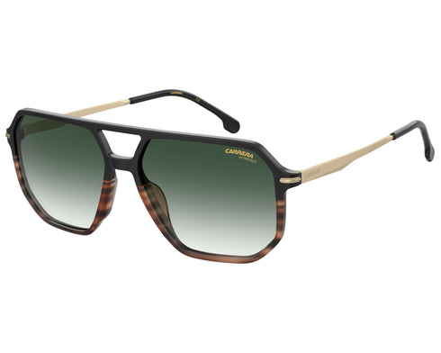 CARRERACarrera 324/S WR7 - 9K 59 Men's Sunglasses - Black Havana Frame, Green Shaded LensesEYEWEAREcecile