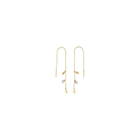 MAJORICAMajorica 16584.01.1.000.010.1 Women's Earrings – Gold - Plated Silver, 4mm White Pearls, Romea CollectionBIJOUXEcecile