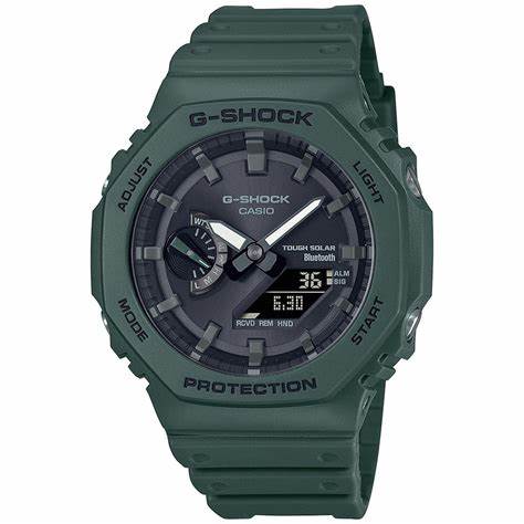 CASIO G - SHOCKCasio G - SHOCK GA - B2100 - 3AER Men's Analog - Digital Watch – Carbon Core Guard, Bluetooth, Solar Power, 200M Water ResistanceWATCHESEcecile