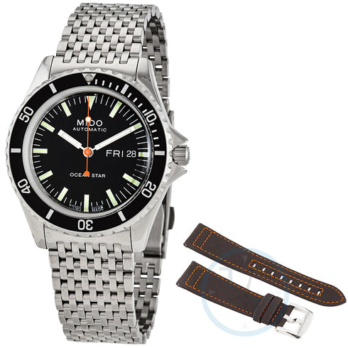 Mido Ocean Star Tribute M026.830.11.051.00 Montre automatique pour hommes - cadran noir, bracelet en acier inoxydable
