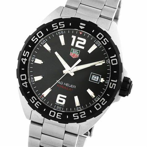 TAG HEUERTAG Heuer Formula 1 WAZ1110.BA0875 Men's Watch - Black Dial, Steel BraceletWATCHESEcecile