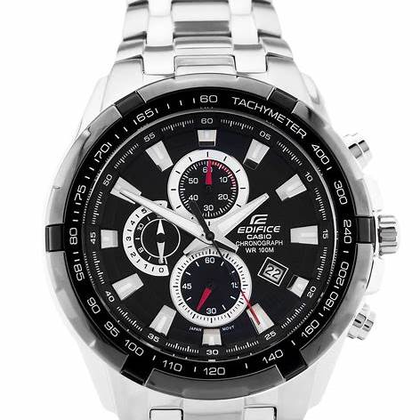 CASIO EDIFICECasio Edifice EF - 539D - 1AVEF Men's Chronograph Watch – Black Dial, Stainless Steel BraceletWATCHESEcecile