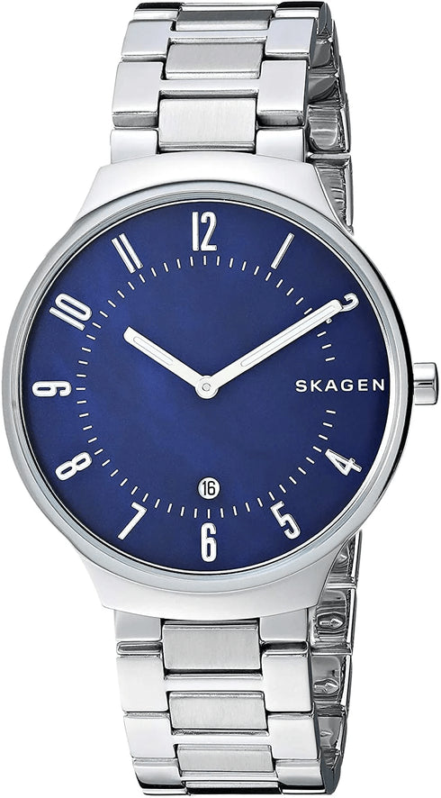 SKAGEN DENMARKSkagen Denmark Grenen SKW6519 – 38mm Blue Dial Stainless Steel Men's WatchWATCHESEcecile