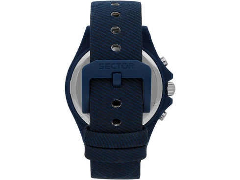 Sector Save the Ocean R3271739001 Men's Chronograph Watch – Blue Dial, 44mm
