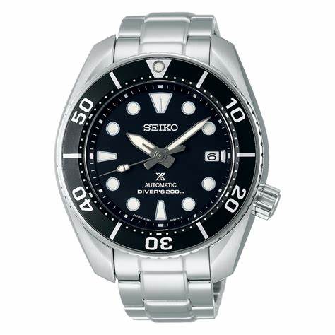 SEIKOSeiko SPB101J1 Men's Prospex Automatic Diver's Watch - Black Dial, Stainless SteelWATCHESEcecile