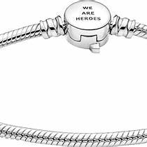 PANDORAPandora 590784C00 - 17 Marvel The Avengers Logo Clasp Snake Chain Bracelet - Sterling Silver, 17 cmBIJOUXEcecile