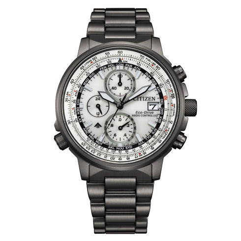 Citizen Promaster Navihawk AT8304-57A – 41 mm Grey Dial Atomic Eco-Drive