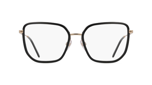 Marc Jacobs MARC 537 807 Damenbrille - Schwarzer Rahmen, goldene Akzente