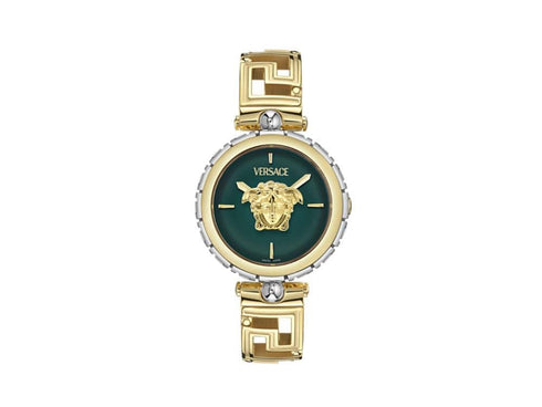 VERSACEVersace Medusa Jewel VE0B00325 Women's Watch - Gold PVD, Green Dial, 34mmWATCHESEcecile