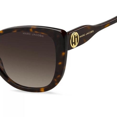 MARC JACOBSMarc Jacobs MARC 815/S 086/HA Women's Sunglasses - Havana Frame, Brown Gradient LensesEYEWEAREcecile