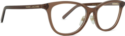 Occhiali da vista Marc Jacobs MARC 663/G 09Q Donna - Montatura marrone trasparente, design occhi di gatto