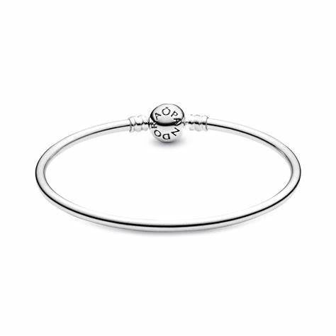PANDORAPandora Moments 590713 - 15 Sterling Silver Bangle Bracelet - 15 cmBIJOUXEcecile