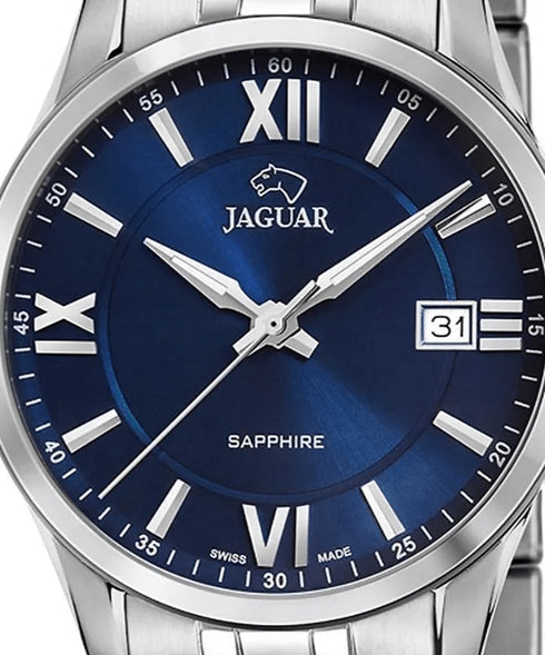 JAGUARJaguar Acamar J964/2 Men's Watch – Stainless Steel, Blue Dial, Sapphire CrystalWATCHESEcecile