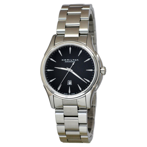 Hamilton Jazzmaster Lady Auto H32315131 - 34mm Edelstahl, schwarzes Zifferblatt