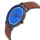 Skagen SKW6899 Signatur Men's Watch – 40mm Blue Dial, Brown Leather Strap