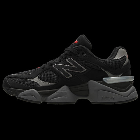 New Balance 9060 Noir Gris Argent Femme