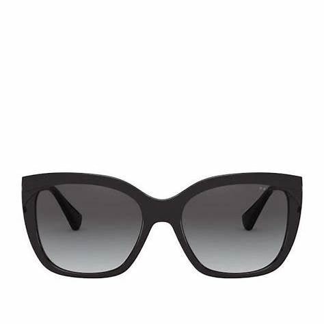 RALPH LAURENRalph by Ralph Lauren RA 5265 Women's Sunglasses – Dark Transparent Grey Frame with Grey Gradient LensesEYEWEAREcecile