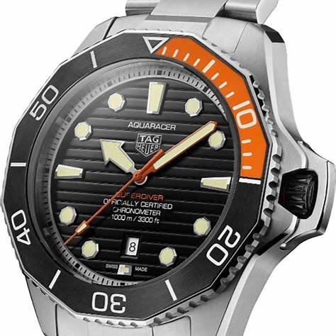 TAG HEUERTAG Heuer Aquaracer Professional 1000 Superdiver WBP5A8A.BF0619 Men's Watch - Titanium, Black DialWATCHESEcecile