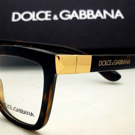 Dolce & Gabbana DG5076 502 53 Women's Cat-Eye Eyeglasses - Havana Frame
