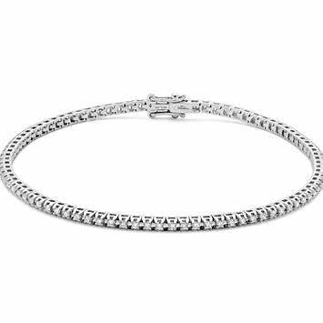 MILUNAMiluna BRD863 - 0V5G7 Women's Tennis Bracelet - 18K White Gold with 50 DiamondsJEWELRYEcecile