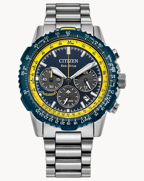 Citizen CA4667-53L Blue Angels Promaster Navihawk — Solar Chronograph, 200m