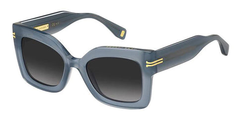 Occhiali da sole Marc Jacobs MJ 1073/S PJP-9O Donna - Montatura blu smerigliato, lenti grigio scuro sfumato