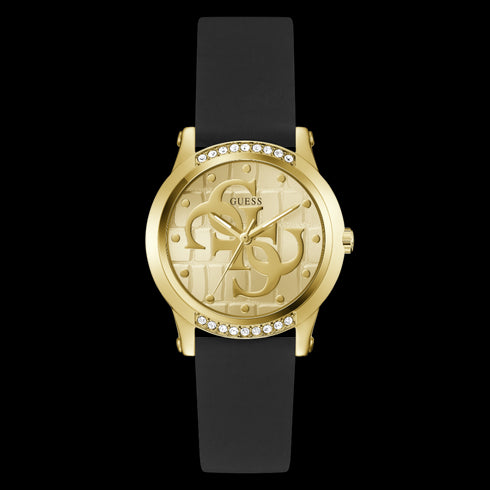 Guess Annette GW0860L1 Women’s Gold-Tone Watch – Champagne Dial, 36 mm