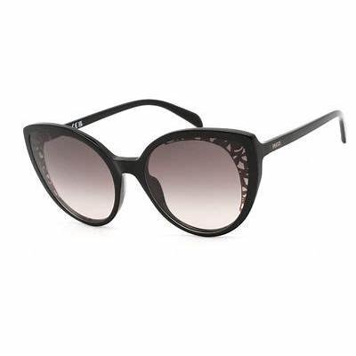 EMILIO PUCCIEmilio Pucci EP0182 52B Women's Sunglasses – Dark Brown Frame, Gradient Smoke LensesEYEWEAREcecile