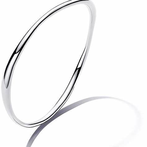 PANDORAPandora 593317C00 - 2 Organically Shaped Bangle - Sterling Silver, Size 19 cmBIJOUXEcecile