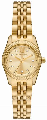Michael Kors MK4741 Montre Petite Lexington Gold-Tone pour femme