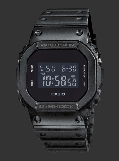 Casio G-Shock DW-5600BB-1ER Reloj digital para hombre - Correa de resina negra