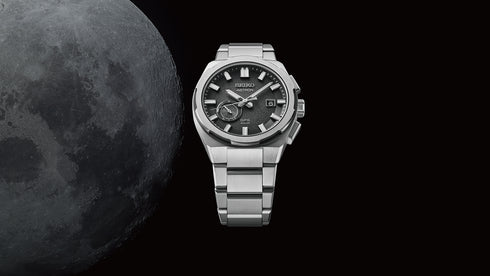 SEIKOSeiko Astron GPS Solar Dual - Time Chronograph SSJ025J1 Men's Watch – Titanium Case and BraceletWATCHESEcecile