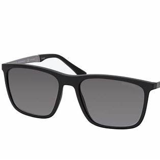 EMPORIO ARMANIEmporio Armani EA 4243 5001T3 56 Men's Matte Black Sunglasses with Dark Grey Polarized LensesEYEWEAREcecile